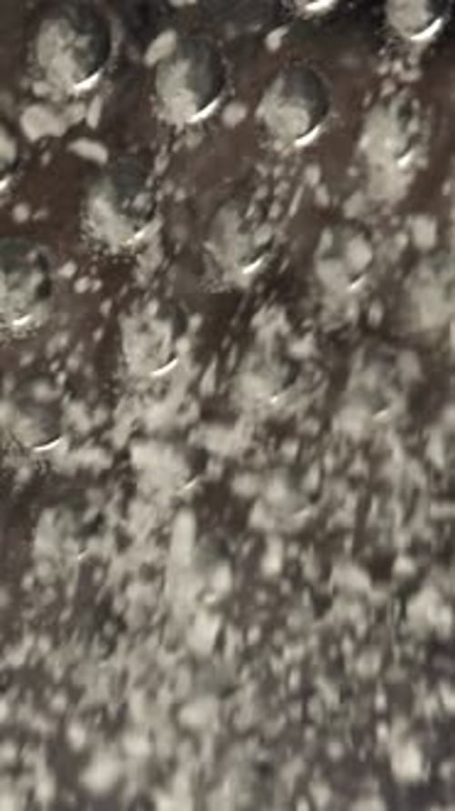 Salt is Pouring Out of the Salt Shaker Filmed on a Highspeed Camera at 1000 Fps