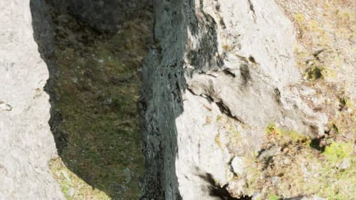 Close Up of Rocky Stones Formation
