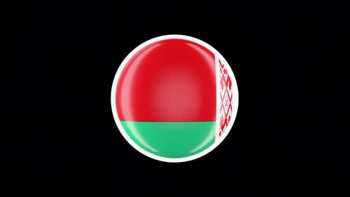 Belarus Flag Badge