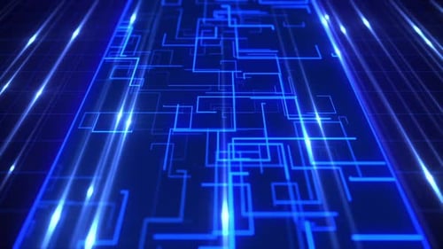 perspective technology background