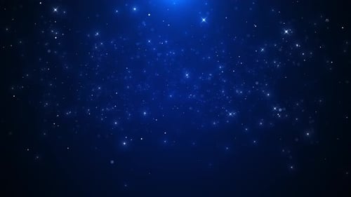 Blue Glitter Particles Royal Awards Sparkling Star Particle Light Sparkle Motion Shimmering particle