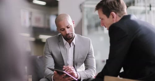 African American businessman in a corporate meeting