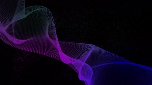 Abstract modern Wave Background