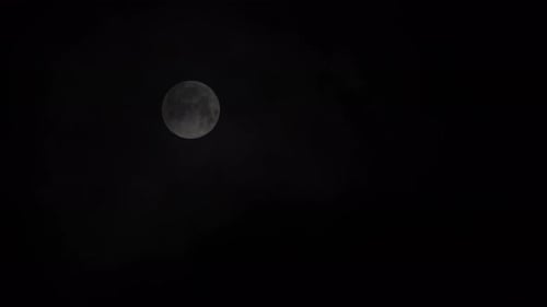 Vollmond mit Nachthimmel, Mondlicht