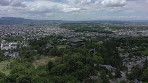 Osaka Castle. The one of Japan's most famous landmark in Osaka