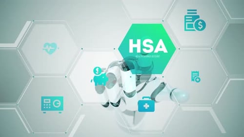 HSA Health Savings Account touchscreen animation