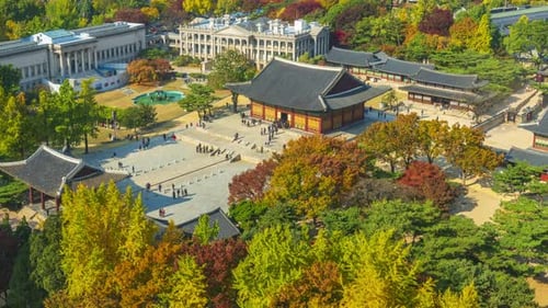 Seoul City Skyline, South Korea.