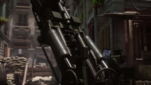 Cannon Gun in the City