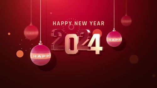 Happy New Year Wish V5