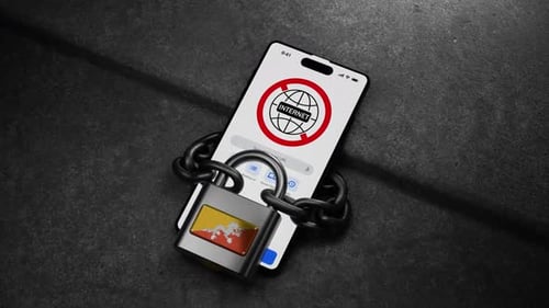The Bhutan Concept Of Restricted Internet Access. The Internet Is Prohibited