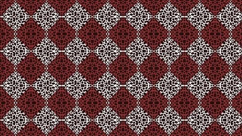 Geometric Leopard Skin Mosaic Seamless Pattern Design