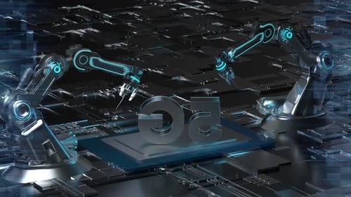 5G High speed internet network communication technology for internet business