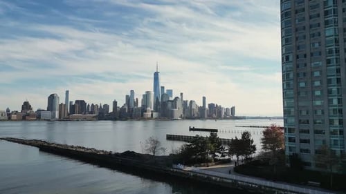 New York Skyline Landmarks Skyscrapers Travel to America New York USA View of Manhattan in New York