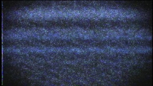 Glitch Static Digital Noise Overlay Effect