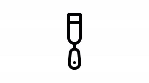 chisel line icon animation