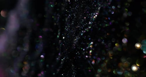 Bokeh-Design, abstrakt, glänzend, glitzerndes Fest