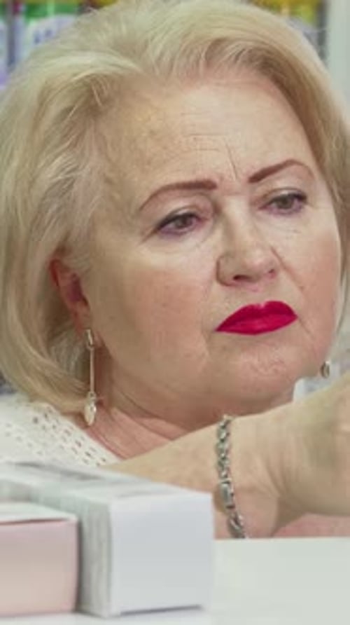 Woman Close Up Posing