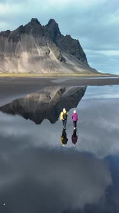 Explore the Breathtaking Beauty of Stokksnes Vestrahorn in Iceland with Stunning Reflections