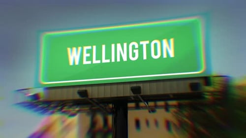 Wellington City Urban Street Billboard