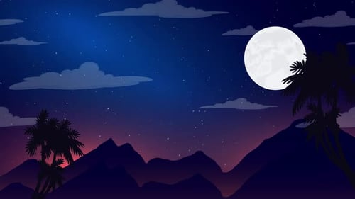 Starry Night Sky