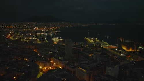 Backwards Fly Above Night City