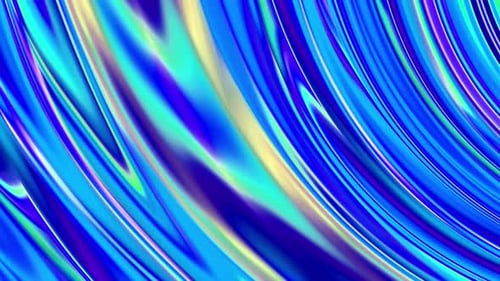 Animation d'arrière-plan abstraite en boucle transparente et torsadée