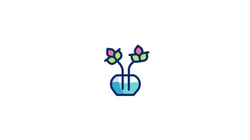 Flowers Animated Icon