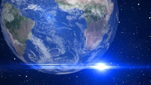 Erde, Planet und Weltraum