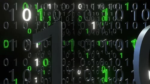 Digital Binary Hologram 01 Hd