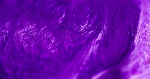 Glitter Fluid Texture Paint Flow Purple Ink Wave