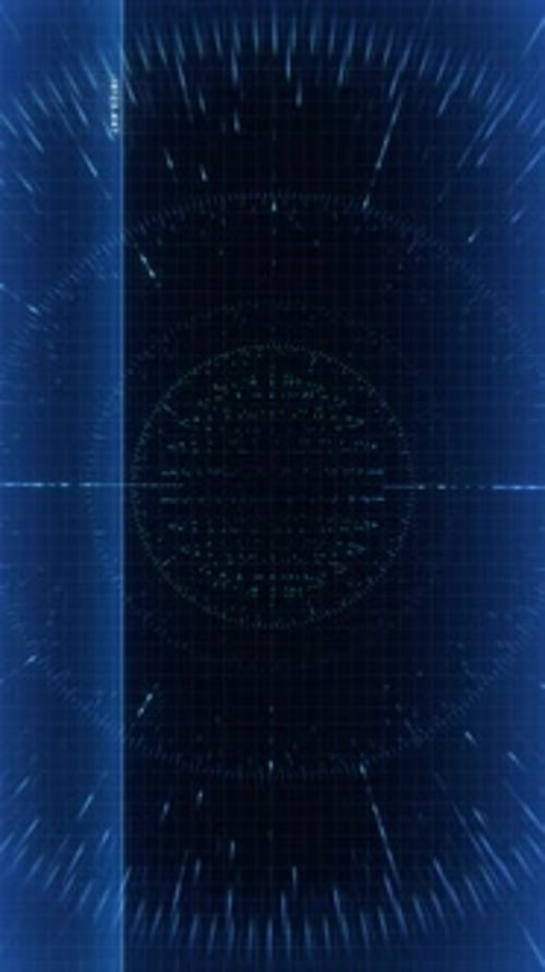 Radar Style & Tech HUD-Bildschirm 04