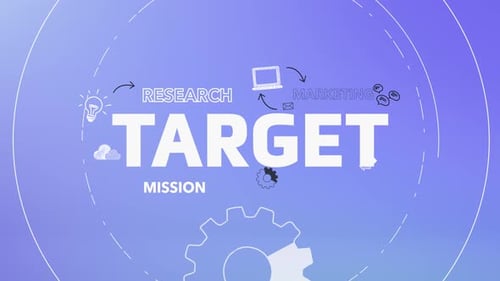 Minimalist Animated Business Target Presentation