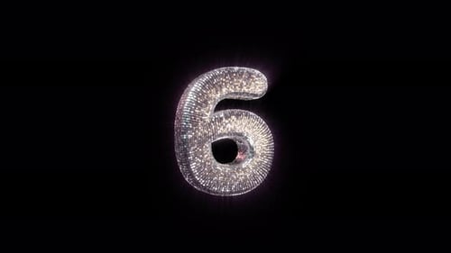 Discoball 10-Sekunden-Countdown auf Alpha
