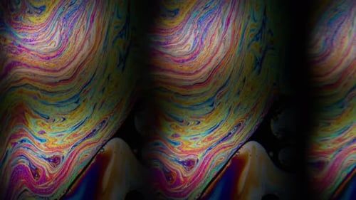 Abstract Rainbow Color Pattern Background