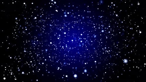 Abstract Particle Background with Light Leaks Loop