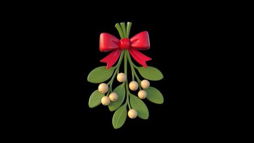3D Mistletoe Loop