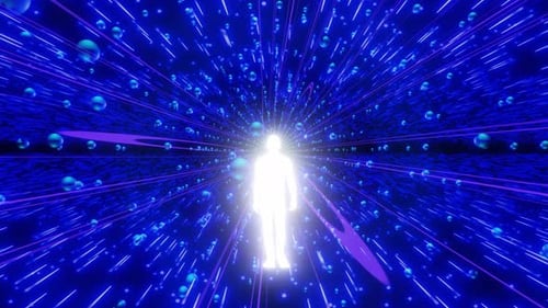 Der Mensch wandelt in anderen Dimensionen oder im Hyperraum