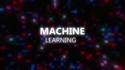 Futuristic Machine Learning Text Reveal Animation