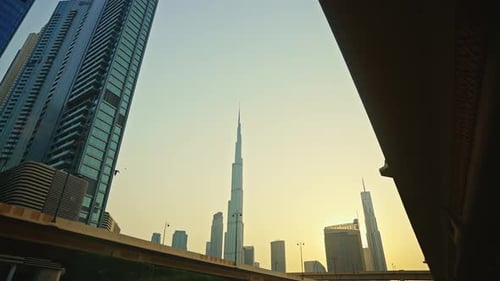 Os majestosos arranha-céus de Dubai