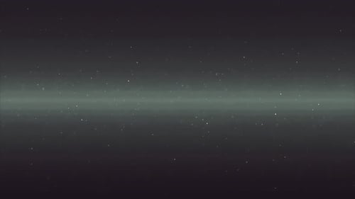 Black And White Glowing Particles Animation Loop