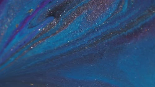 Flow Stream Paint Liquid Neon Water Particle Bokeh