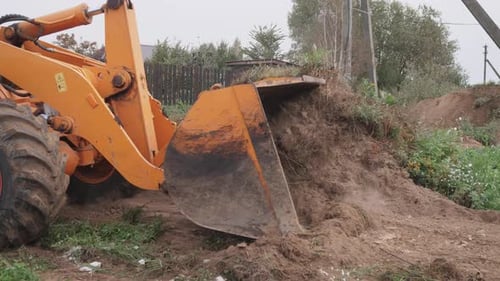Wheel Loader Large Wheel Loader Works with Earth