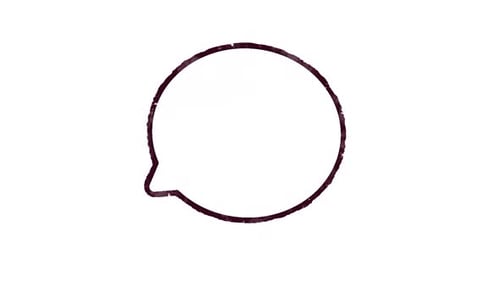 Animated Speech Bubble Drawing Process