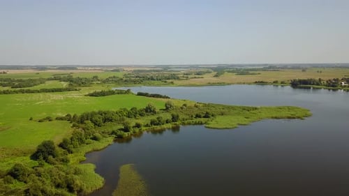Lake Vymno. Vitebsk Region. Vitebsk Region