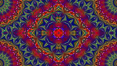 Abstract Colorful Background Loop