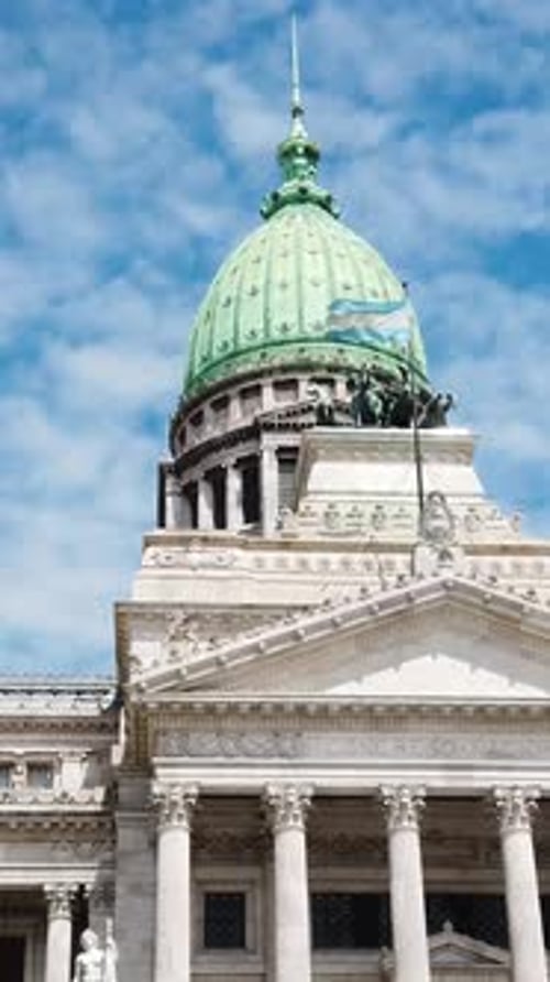Argentine Congress Building in Buenos Aires