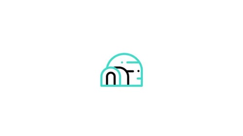 Minimalist Arch Shape Line Reveal Transition
