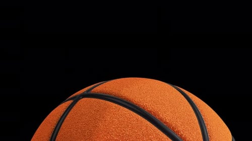 Animated Basketball Rise and Fall