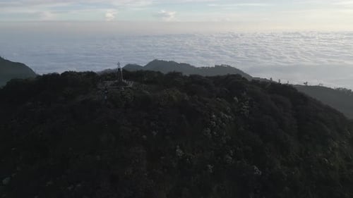 Mont Lawu, Java central, Indonésie