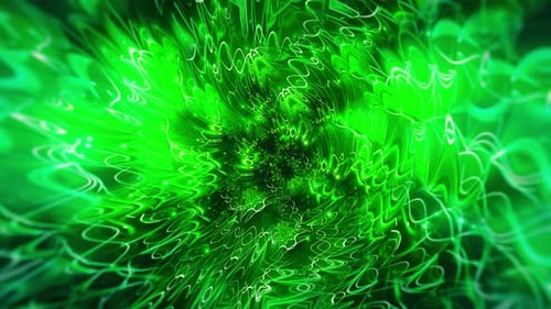 Green Swirl Magic Matter